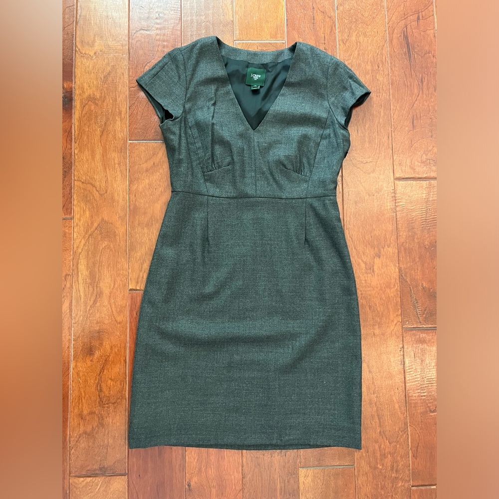 J Crew Suit Dress | Grey | Size 10